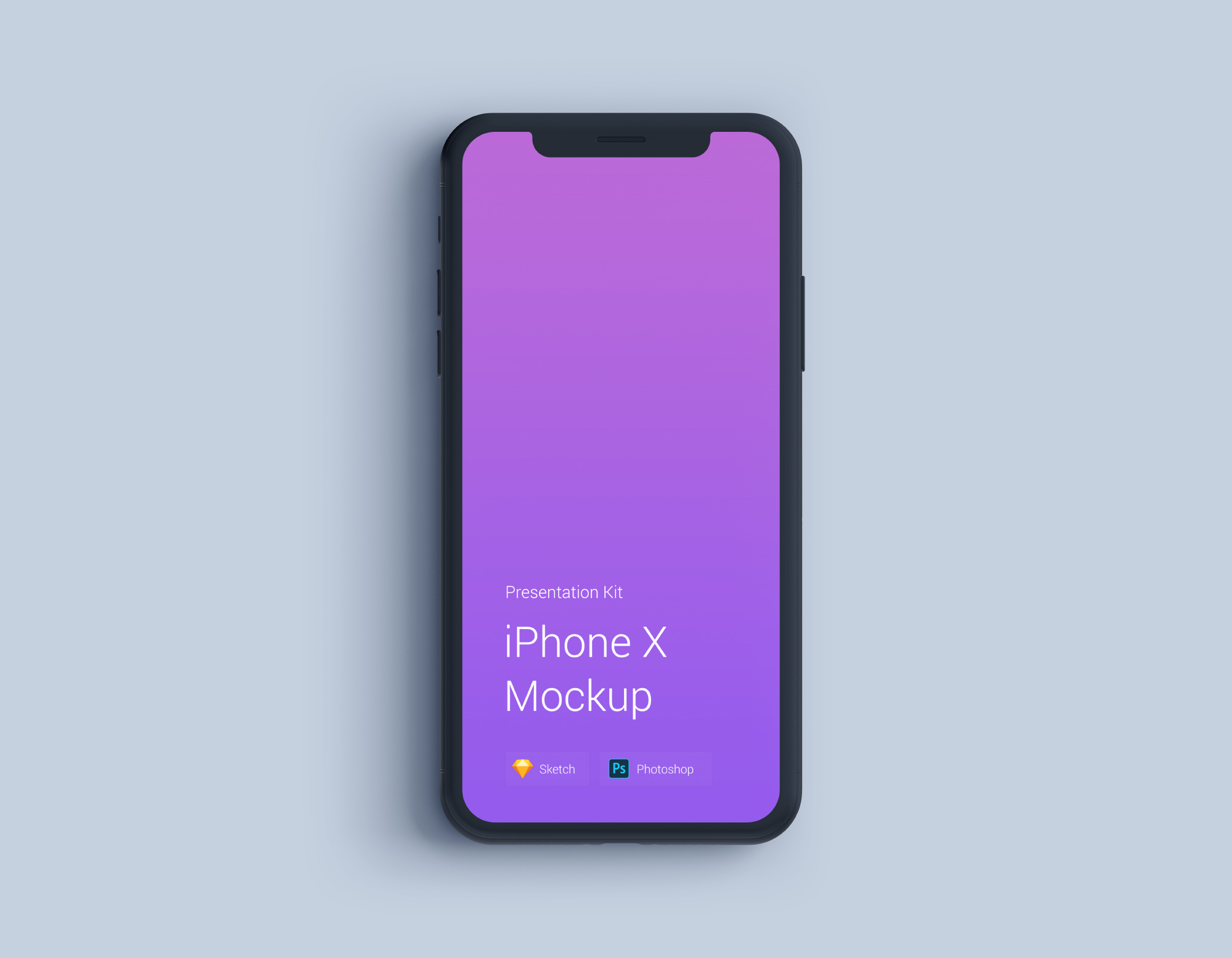 мокап iphone x