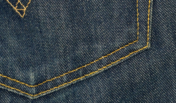 Текстуры джинсовой ткани
