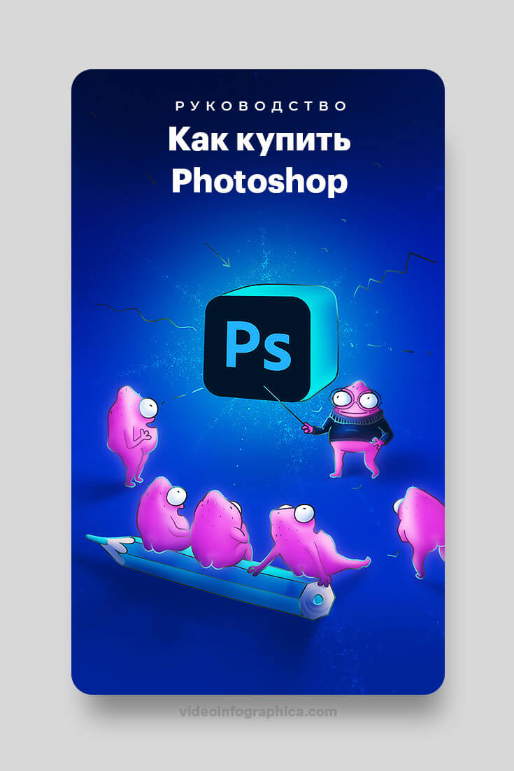 Как купить Adobe Photoshop лицензию в 2025, и зачем он нужен