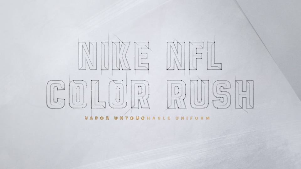 NFL Nike Color Rush 2016 Design Innovation