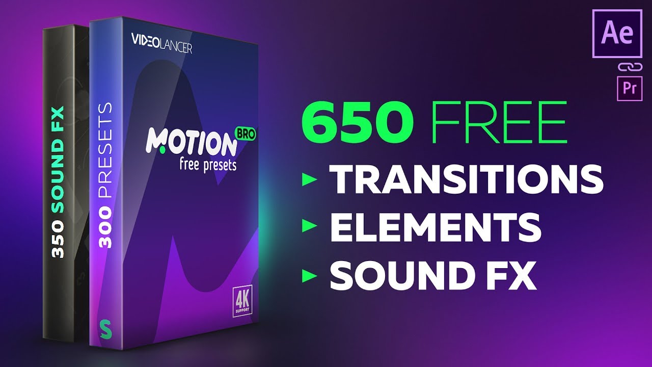 Free Presets Pack for Motion Bro - Overview [After Effects]