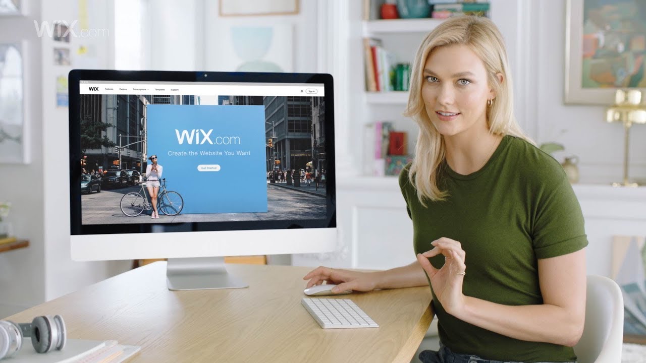 Wix.com Official 2019 Big Game Ad with Karlie Kloss