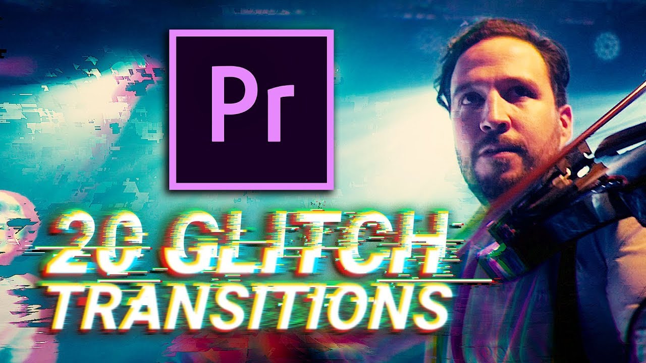 20 Glitch Transitions for Premiere Pro