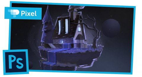 Как нарисовать сказочный дом