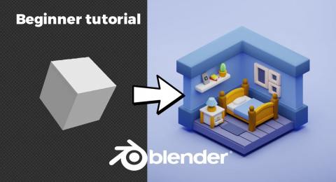 Изометрическая спальная комната