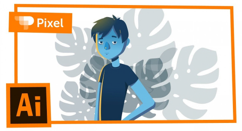 Как нарисовать приунывшего, но модного парня