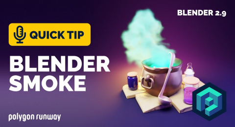 Настройка дыма в Blender 2.9