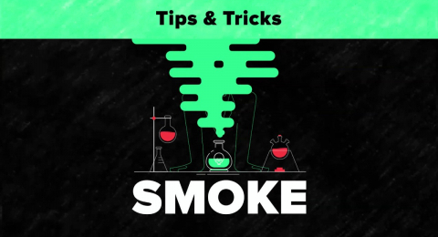 Анимация футуристичного дыма