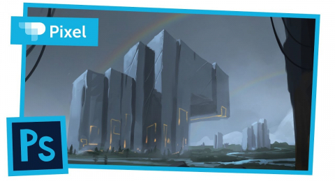 Как нарисовать скалы