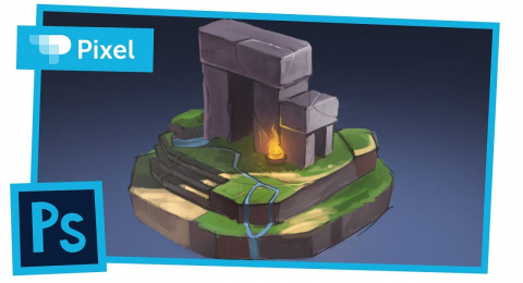 Как нарисовать локацию в цифровой графике