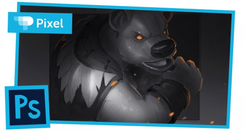 Как нарисовать медведя