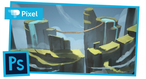 Как нарисовать пейзаж