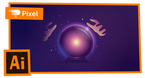 Как нарисовать магический шар