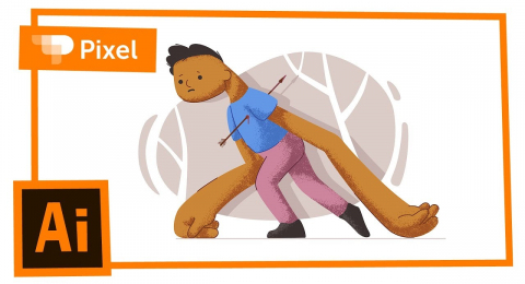 Как нарисовать великана