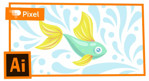 Как нарисовать рыбку