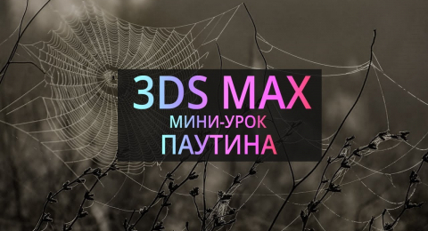 Мини урок по 3Ds MAX: Паутина