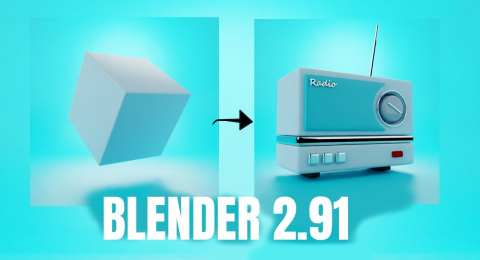 Урок 2. 3D моделирование в Blender 2.91