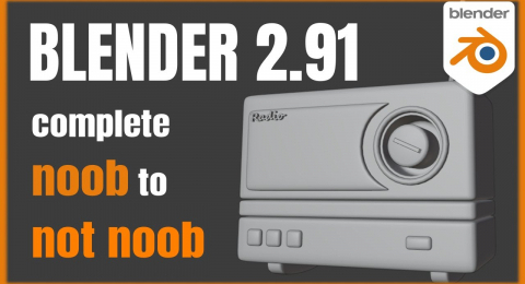 Урок 3. 3D моделирование в Blender 2.91
