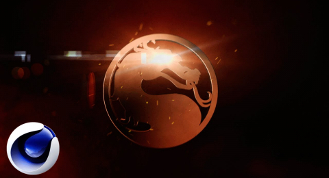 Как создать логотип Mortal Kombat с огнем