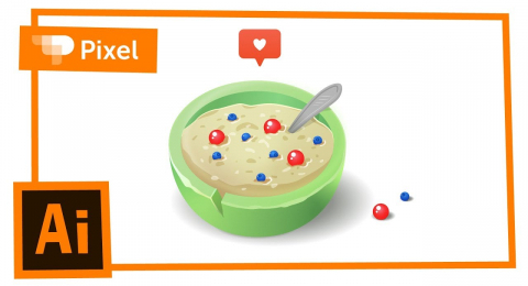 Создание фуд-иллюстрации