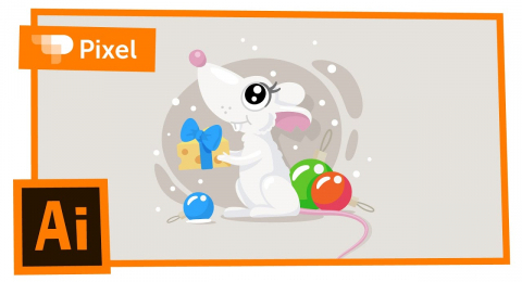 Как нарисовать мышонка