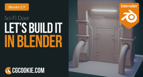 Моделирование сложной двери