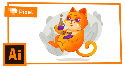 Как нарисовать котика в программе