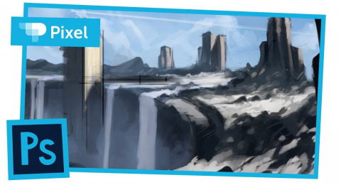 Как нарисовать пейзаж