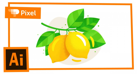 Как нарисовать лимон