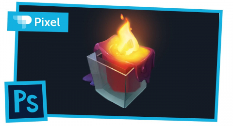 Как нарисовать свечу