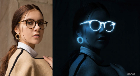 Светящейся портрет