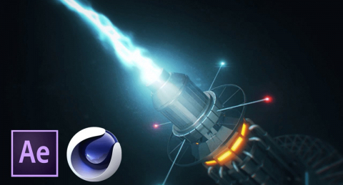 Как создать плазменную sci-fi пушку в Cinema 4D и After Effects