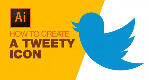Как создать значок Twitter