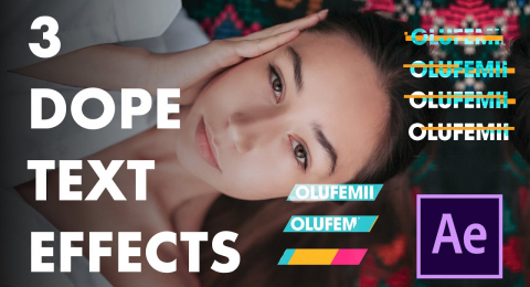 Эффект DOOOPE TITLE